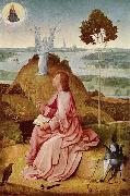 BOSCH, Hieronymus Saint John the Evangelist on Patmos Sweden oil painting artist